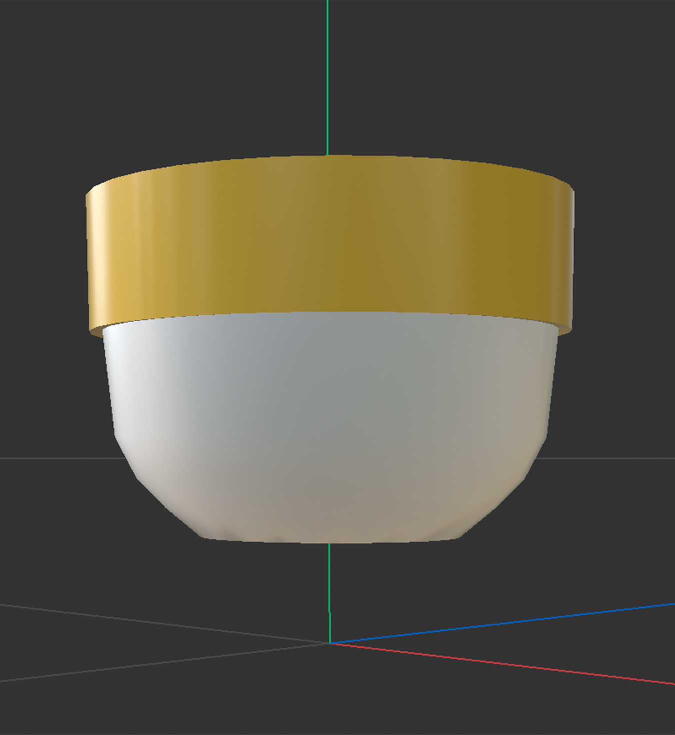 3D rendering of the front view of brazillian body butter body lotion