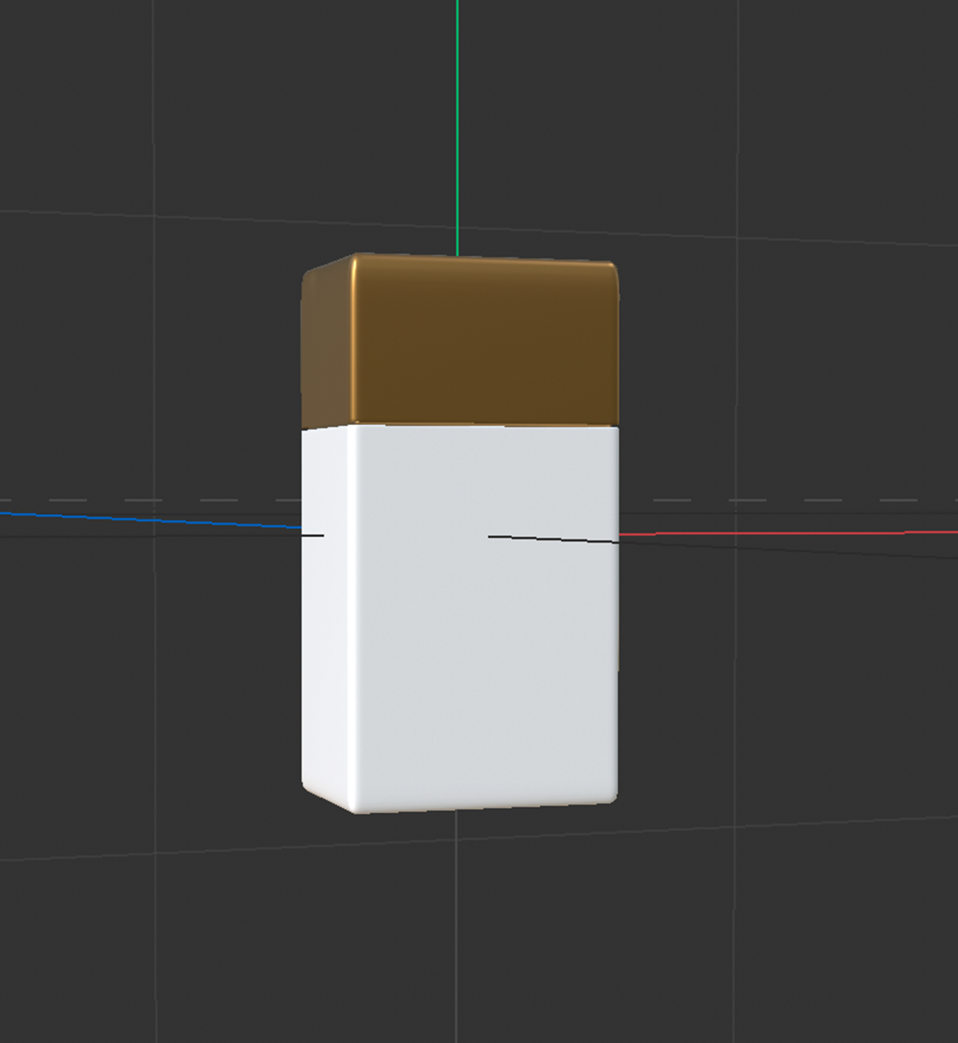 3D rendering front view of the form of the Drunk Elephant bronzing drops