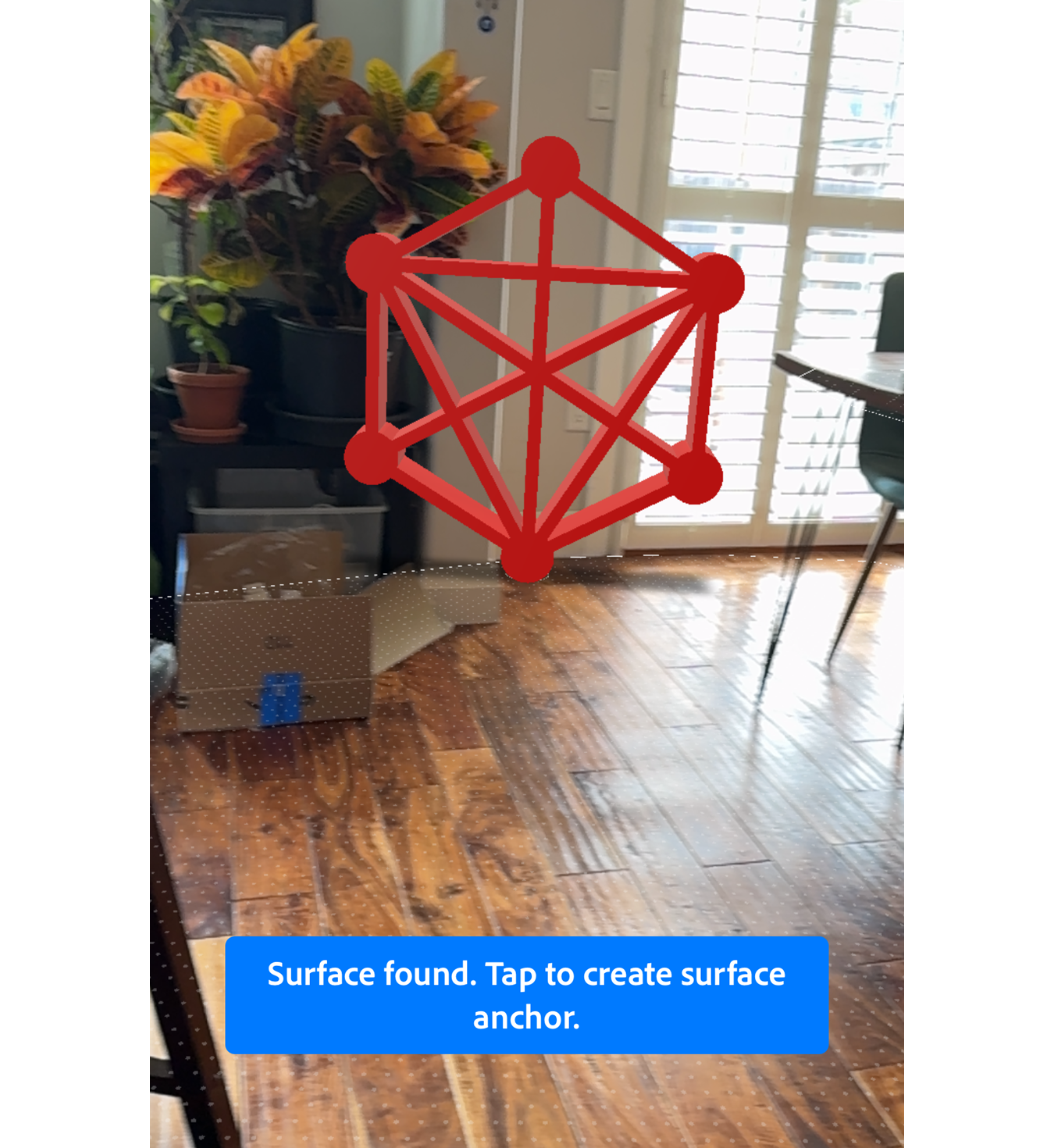 IXD logo AR in my house