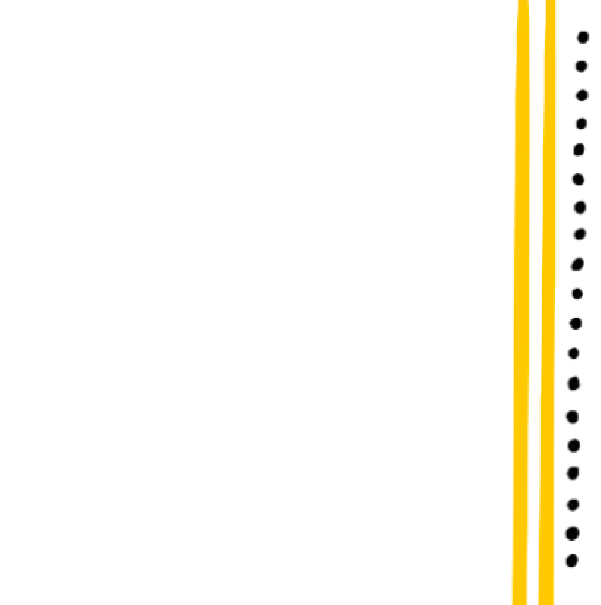 Using the TED tutorial I added 19 dots to indicate my age and 2 yellow lines to indicate that I was born in and live in North America 